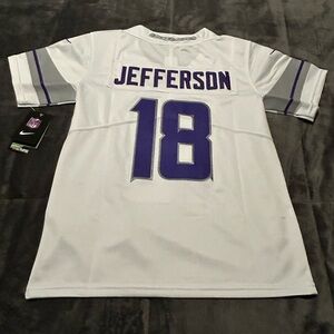 Brand new Justin Jefferson Jersey Minnesota Vikings ADULT Winter Warrior